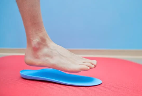 Restore Life Physiotherapy and wellness employee prepared custom orthotics for client