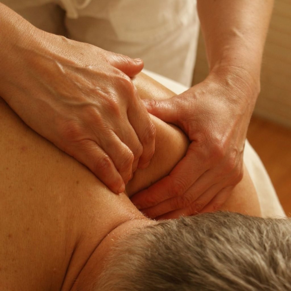 Massage therapy for shoulder pain