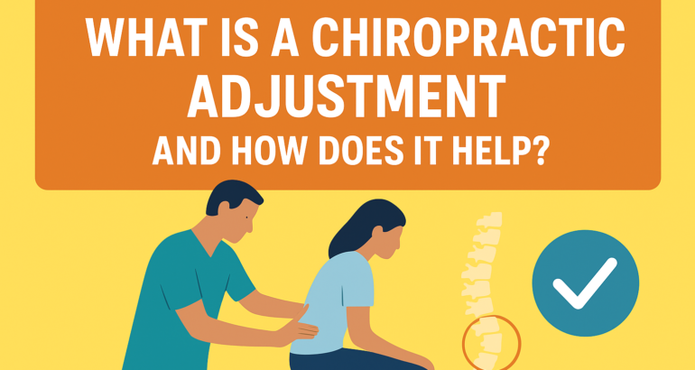 What Is a Chiropractic Adjustment and How Does It Help?