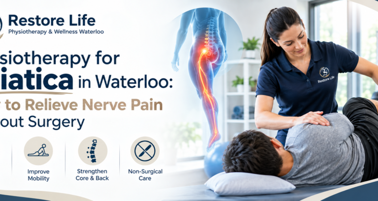 Physiotherapy for Sciatica in Waterloo